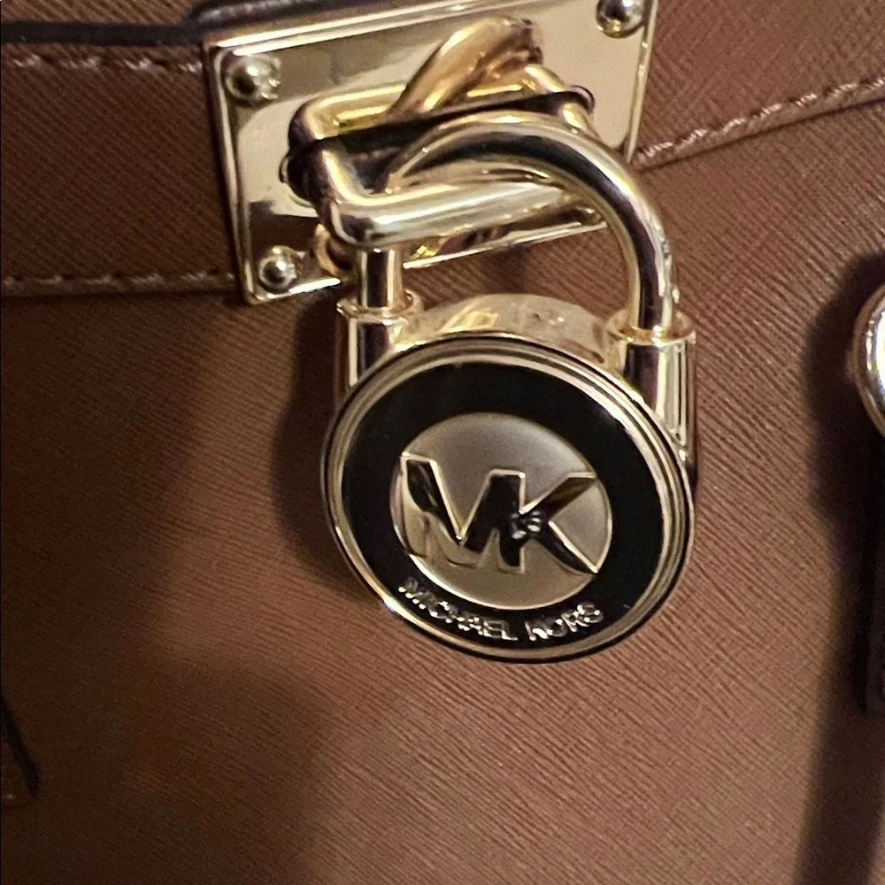 Michael Kors Tan Leather Satchel